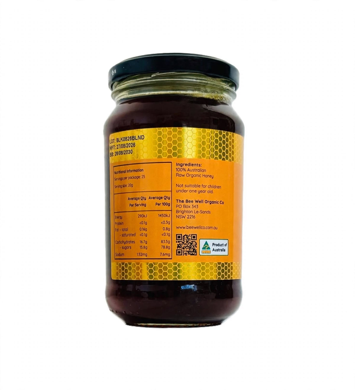 Raw Honey 500g